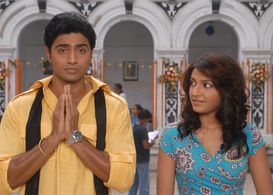 Dev and Subhasree Ganguly in Paran Jai Jaliya Re (2009)