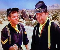 Michael Harris and James MacArthur in Hondo (1967)