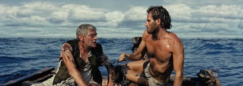 Charlton Heston and Jack Hawkins in Ben-Hur (1959)