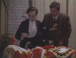 Francesca Annis, Annie Lambert, and James Warwick in Partners in Crime (1983)