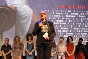 Ben Sombogaart at an event for Women of the Night (2019)