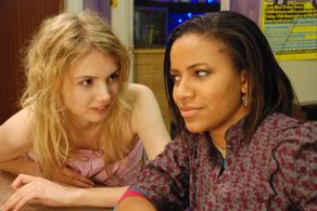Larissa Wilson and Hannah Murray in Skins (2007)