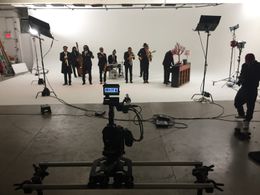 Hypnotic Brass Ensemble music video shoot