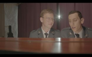 Hannes Otto and Schalk Bezuidenhout in Kanarie (2018)