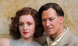 Tobias Moretti and Brigitte Hobmeier in Luis Trenker-Der Schmale Grat der Wahrheit (2015)