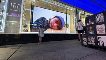 Onie Maceo Watlington for Gap in Times Square