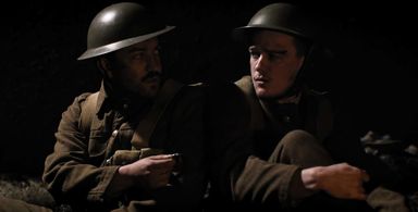 Jonny Clarke and George Sampson in Daniel Thomas (2018)