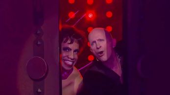 Richard O'Brien and David Bedella in Rocky Horror Show Live (2015)