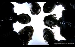 Joel Barlow, Stephen Phelps, Alicia Macier, Justin Paszul, Portia Phillips, and Ryan Scott Fitzgerald in Hanging from In