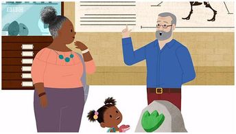 Voicing the character of Ezra in 'JoJo & Gran Gran'