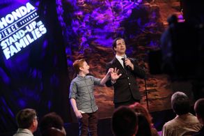 Joby Saad and Abram knott from Chonda Pierce's Stand up for Families