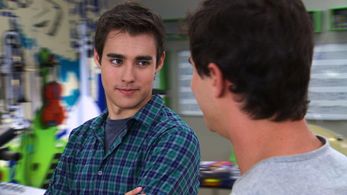 Jorge Blanco and Diego Domínguez in Violetta (2012)