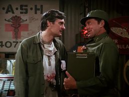 Alan Alda and Charles Aidman in M*A*S*H (1972)