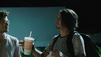 On set of the Lumineers Music Video