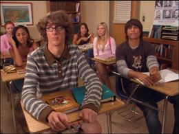 Raja Fenske and Dustin Ingram in Unfabulous (2004)