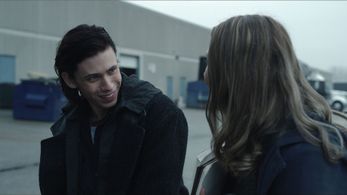 Brenna Harding and Owen Teague in Black Mirror (2011)