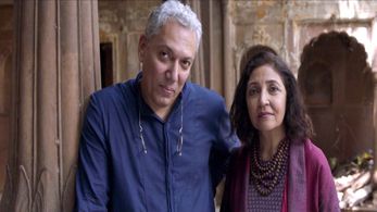 Deepti Naval and Rahul Vohra