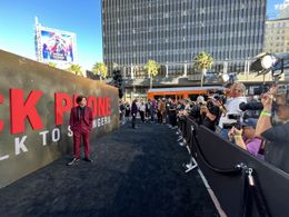 Jordan Isaiah White at the premiere of The Black Phone in Hollywood, California June 21,2022