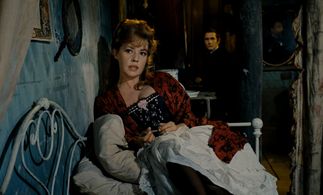 Roger Coggio and Jeanne Moreau in The Immortal Story (1968)