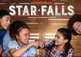 Siena Agudong, Jadiel Dowlin, Kamaia Fairburn, and Marcus Cornwall in Star Falls (2018)