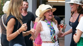 Sonja Morgan, Kelly Bensimon, and Luann de Lesseps in The Real Housewives: Ultimate Girls Trip: Vive Legacy (2023)