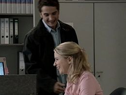 Diana Staehly and Oliver Wnuk in Stromberg (2004)