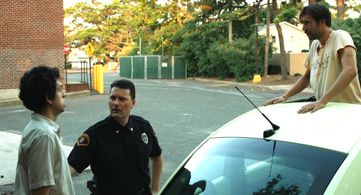 Still of Geoffrey Arend, Jack Moran and Vincent Kartheiser in Beach Pillows