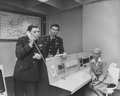 Burt Lancaster, John Phillip Law, and Ingrid Thulin in The Cassandra Crossing (1976)