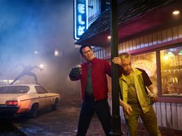 Ted Raimi and Bruce Campbell in Ash vs Evil Dead (2015)