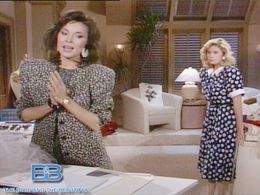 Joanna Johnson and Lauren Koslow in The Bold and the Beautiful (1987)