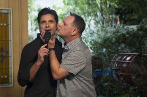 John Stamos and Dave Coulier in Fuller House (2016)
