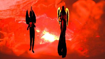 Alex Hall and Vincent X. Hall in The War of the Planets: The Flight of the Moths (2019)