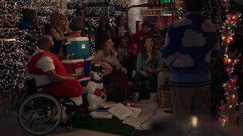 Mark McKinney, America Ferrera, Colton Dunn, Nichole Sakura, Jon Miyahara, and Selisha Shertick in Superstore (2015)