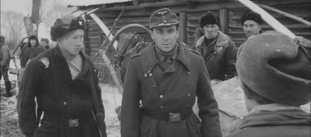 Rolan Bykov, Gennadi Dyudyayev, Fyodor Odinokov, and Vladimir Zamanskiy in Trial on the Road (1986)