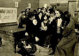 Margarita Fischer and Harry A. Pollard in Bess, the Outcast (1914)