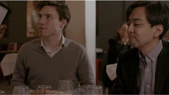 Michael Benzinger and Josiah Schneider in Maitre d' (2018)