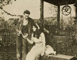 Gladys Hulette and Richard Tucker in The Stuff That Dreams Are Made Of (1914)