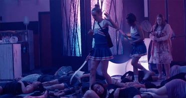 Kacey Rohl, Humberly Gonzalez and Nikki Duval in Killer High