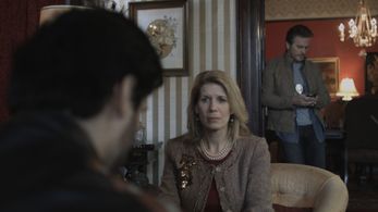 Jon Briddell and Angie Slaughter in Nobody's Angel (2022)