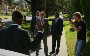 Miguel Ferrer, Tony Armatrading, Eric Christian Olsen, and Xavier Truesdell in NCIS: Los Angeles (2009)