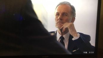 CEO Steven Hall meeting with the president of Takada Corporation in 