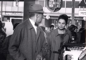 Jacques Tati and Barbara Dennek in Playtime (1967)