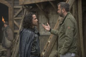 Milan Todorovic and Reece Ritchie in The Outpost (2018)