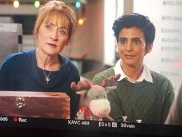 Screen shot Christmas a la Mode with Caroline Keeler