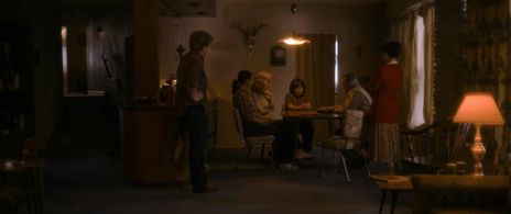 Adam Hunt, Foster Hamilton, Susannah Spearin, Hannah Mae Beatty, Kathy Rupcic, and Victor Serfaty in The Devil on Trial 