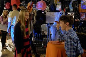 Daniel DiMaggio and Isabel Gravitt in American Housewife (2016)