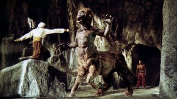 John Phillip Law and Caroline Munro in The Golden Voyage of Sinbad (1973)