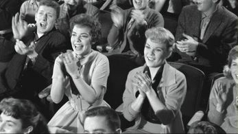 Judy Nugent and Sandy Stewart in Go, Johnny, Go! (1959)
