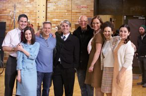 Randy Weatherbee, Lisa Coronado, Damon Mentzer, Colleen Carey, Meg McLynn, and Dawn Hunter in Different Drummers (2013)