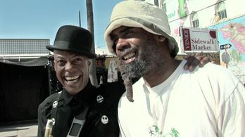 Norwood Fisher and Angelo Moore in Everyday Sunshine: The Story of Fishbone (2010)